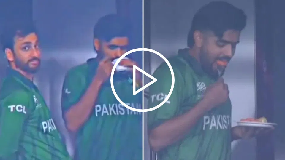 Babar Azam Drinks Tea news